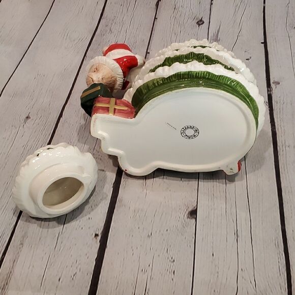 World Bazaars Inc Christmas tree teapot - Picture 5 of 5